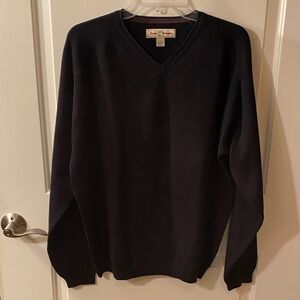 Tommy Bahama Men's V-Neck Sweater - Deep Black